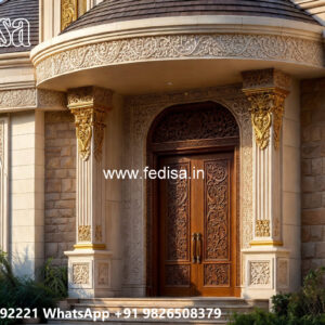 Timeless Classic Villa Design with Vintage Charm No-12033