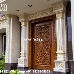 Classic Villa Design with Decorative Wall Textures No-12046