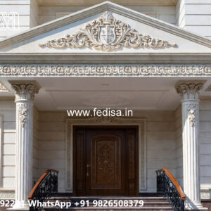 Classic Villa Design with Stylish Outdoor Lighting No-12051