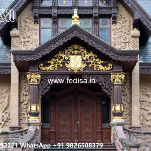 Traditional Classic Villa Design with Royal Charm No-12090