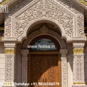 Classic Villa Design with Premium Exterior Lighting No-12092