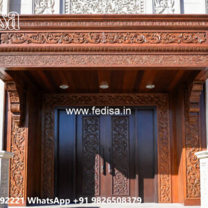 Classic Villa Design with Decorative Architectural Features No-12103