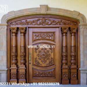 Classic Villa Design with Artistic Wall Decor Ideas No-12112