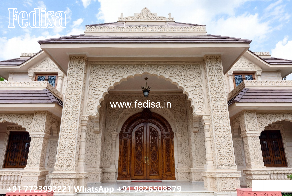 Classic Villa Design with Stylish Living Room Decor No-12121
