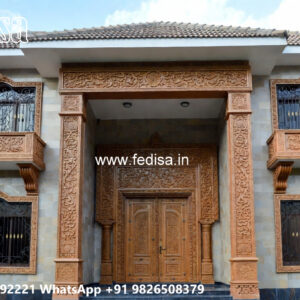 Classic Villa Design with Elegant Courtyard Inspiration No-12139