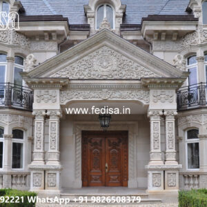 Traditional Classic Villa Design with Beautiful Exteriors No-12145