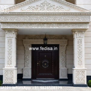 Beautiful Luxury House Design with Modern Roofing No-12185