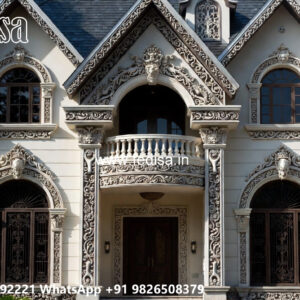Luxury House Design with Grand Front Elevation No-12188