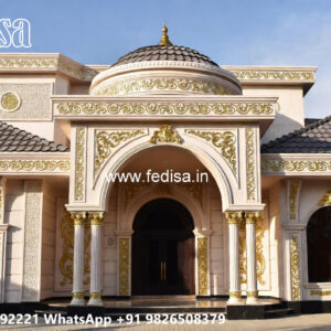 Luxury House Design with Stylish Front Elevation No-12202