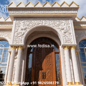Luxury House Design with Grand Architectural Style No-12214