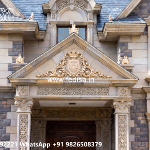 Luxury House Design with Royal Living Room Style No-12230