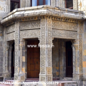 Luxury House Design with Beautiful Balcony Decor No-12231