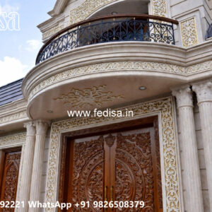 Luxury House Design with Beautiful Wooden Finishes No-12237