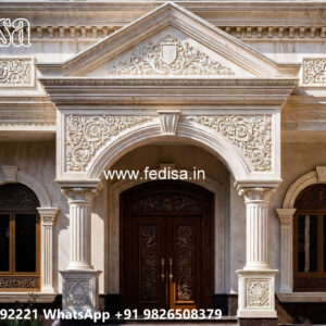 Luxury House Design with Stylish Open Kitchen Layout No-12238