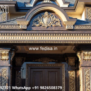 Luxury House Design with Beautiful Stone Exterior No-12272