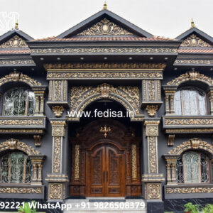 Luxury House Design with Elegant Exterior Finishes No-12289