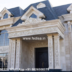 Luxury House Design with Rich Marble Interior Ideas No-12296