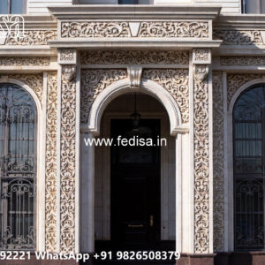 Classic Villa Design with Elegant Staircase Ideas No-319