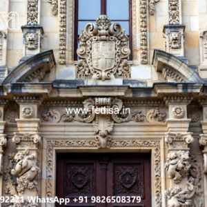 Elegant Classic Villa Design with Grand Entrance No-328