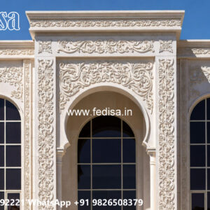 Classic Villa Design with Stylish Marble Flooring No-332