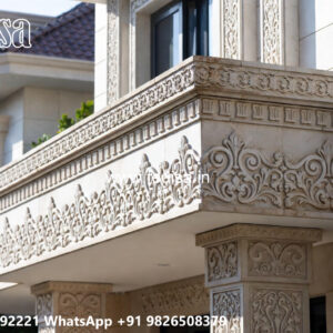 Classic Villa Design with Elegant Window Styling No-338
