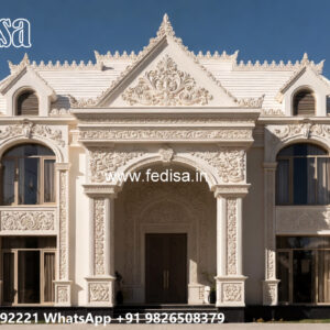Classic Villa Design with Decorative Wall Textures No-346