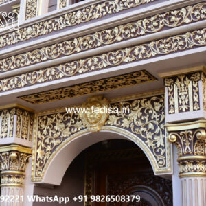 Classic Villa Design with Premium Exterior Lighting No-392