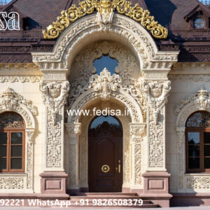 Classic Villa Design with Luxury Outdoor Decor No-426