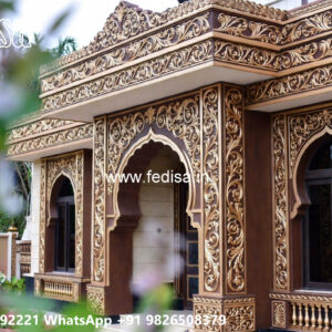 Classic Villa Design with Beautiful Ceiling Details No-428