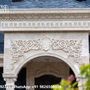 Classic Villa Design with Artistic Traditional Decor No-442