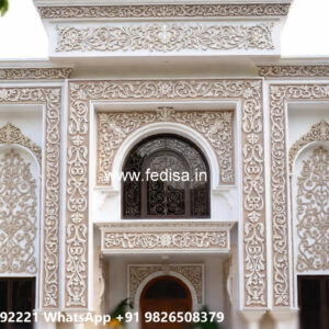 Traditional Classic Villa Design with Beautiful Exteriors No-445