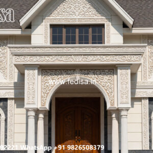 Luxury House Design with Stylish Exterior Facade No-462