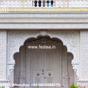 Luxury House Design with Wooden and Marble Finishes No-471