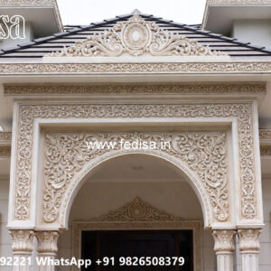 Luxury House Design with Grand Front Elevation No-488