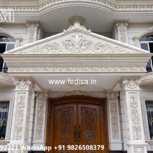 Luxury House Design with Stylish Front Elevation No-502