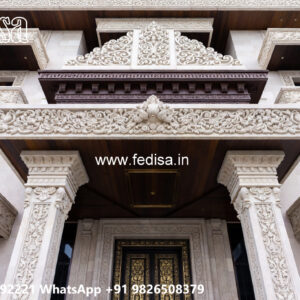 Classic House Design with Grand Front Elevation No-610