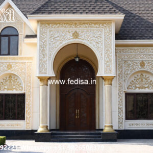 Classic House Design with Royal Living Room Ideas No-619