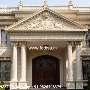 Classic House Design with Beautiful Terrace Spaces No-637