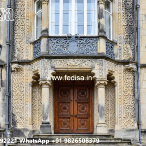 Classic House Design with Royal Decorative Details No-676