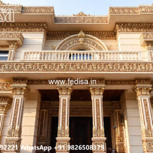 Classic House Design with Premium Garden Landscape No-716