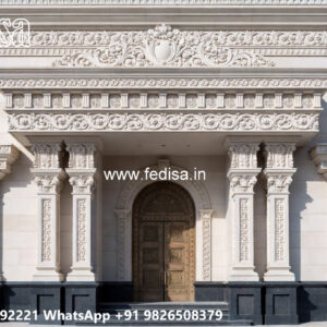 Classic House Design with Luxury Home Exterior Ideas No-745