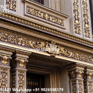 Classic Villa Design with Royal Exterior Style No-755