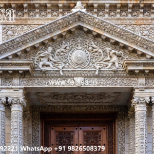 Classic Villa Design with Elegant Staircase Ideas No-769