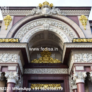 Classic Villa Design with Stylish Marble Flooring No-782