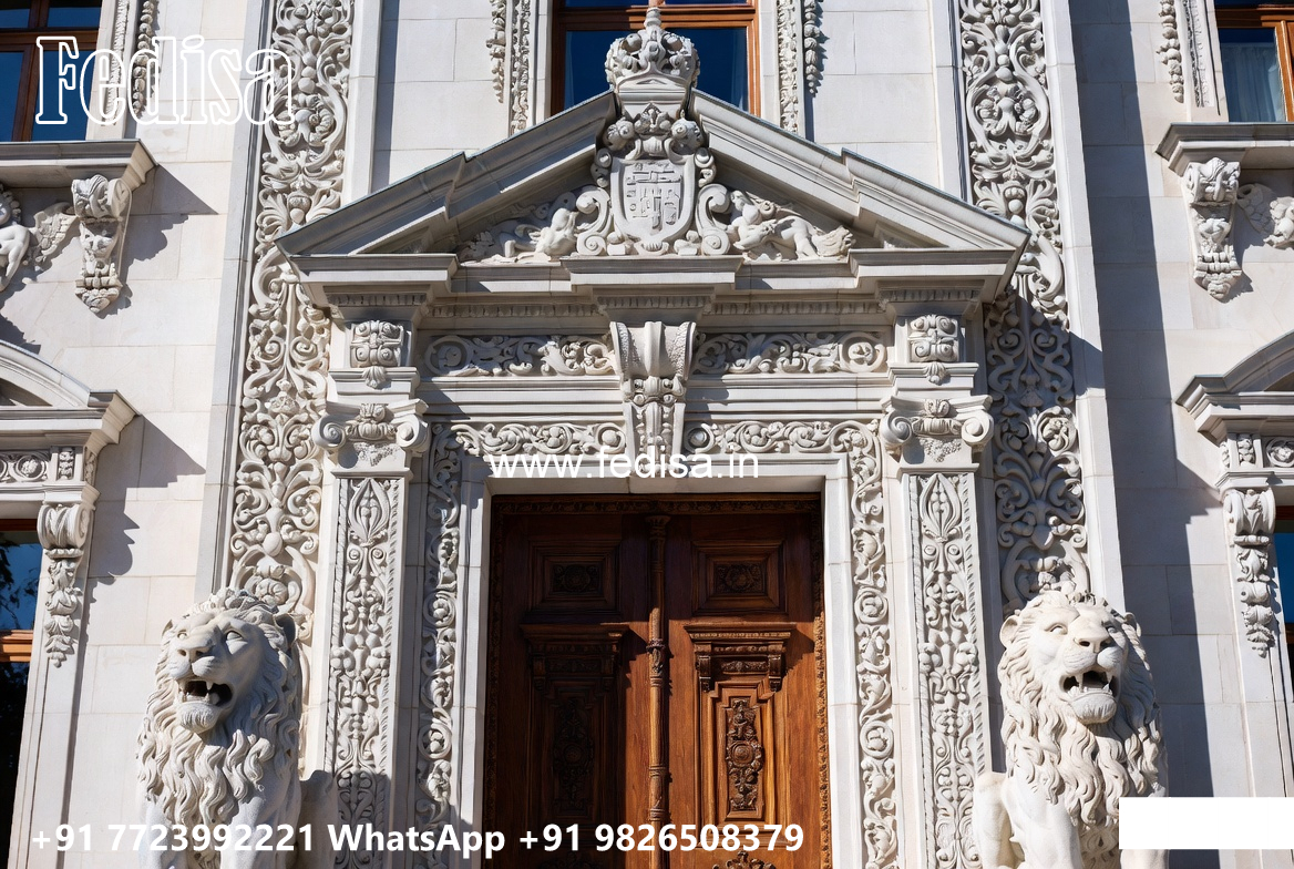Luxury Classic Villa Design with Elegant Hall Ideas No-785