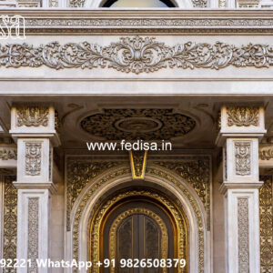 Classic Villa Design with Elegant Window Styling No-788