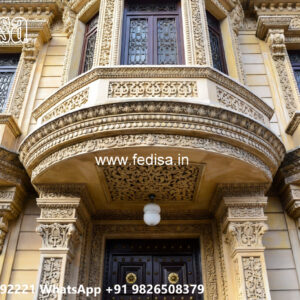 Classic Villa Design with Decorative Wall Textures No-796
