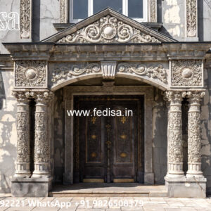 Classic Villa Design with Beautiful Exterior Walls No-814