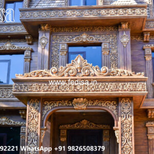 Classic Villa Design with Grand Staircase Inspiration No-838