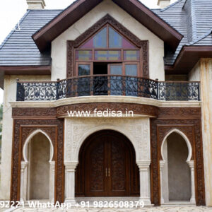 Classic Villa Design with Premium Exterior Lighting No-842